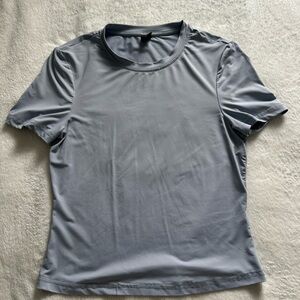 H&M Gray A-Line Skirt